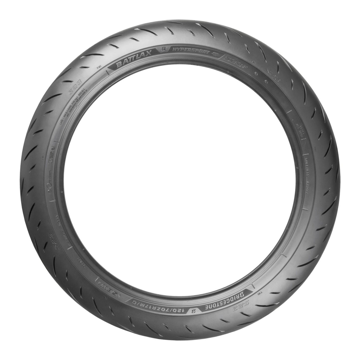 Bridgestone Battlax Hypersport S23 120/70ZR17 Front Tyre (58W)
