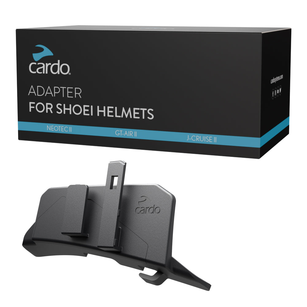 Cardo Adapter for Shoei Gen 2 Helmets: Neotec II, GT-Air II, J-Cruise II