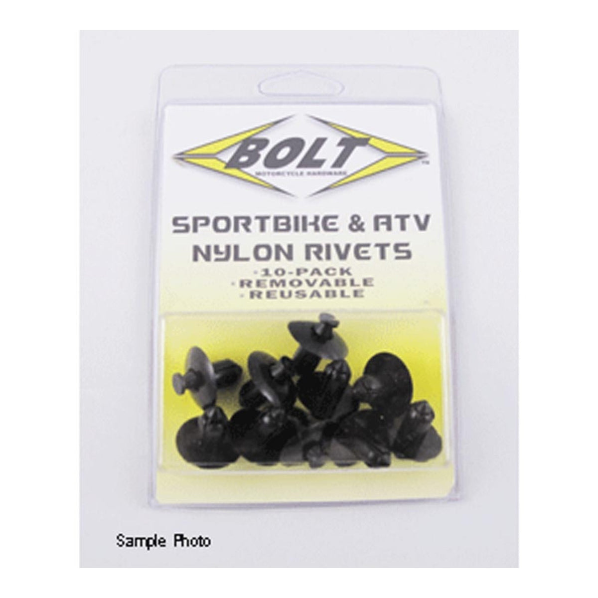 BOLT M8 NYLON PUSH RIVETS - 2005-8SRIV (Pkt of 10) REPLEN