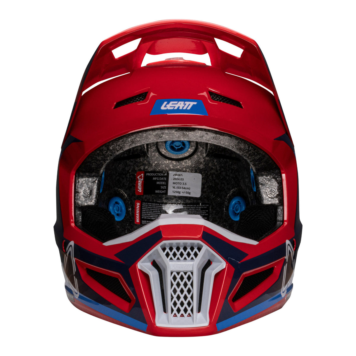 Leatt 2025 3.5 Junior Helmet Kit - Royal