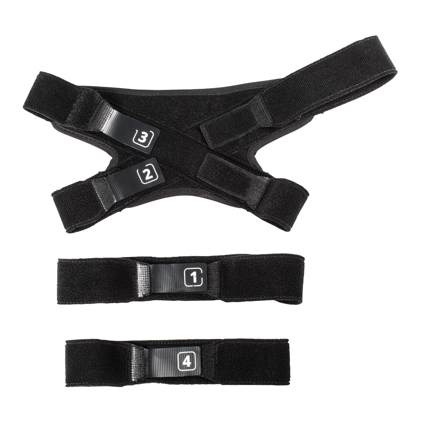 Leatt Strap Kit All C-Frame Carbon (Pair) (L/XL)