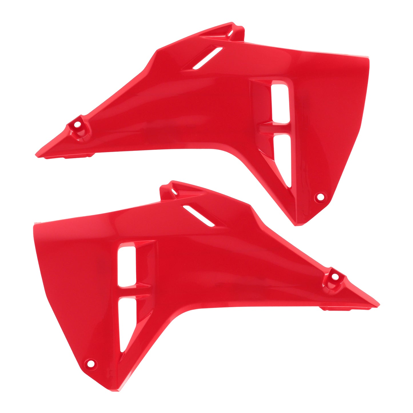 Polisport Radiator Scoops Honda CRF250 '22- / CRF450R '21- - Red