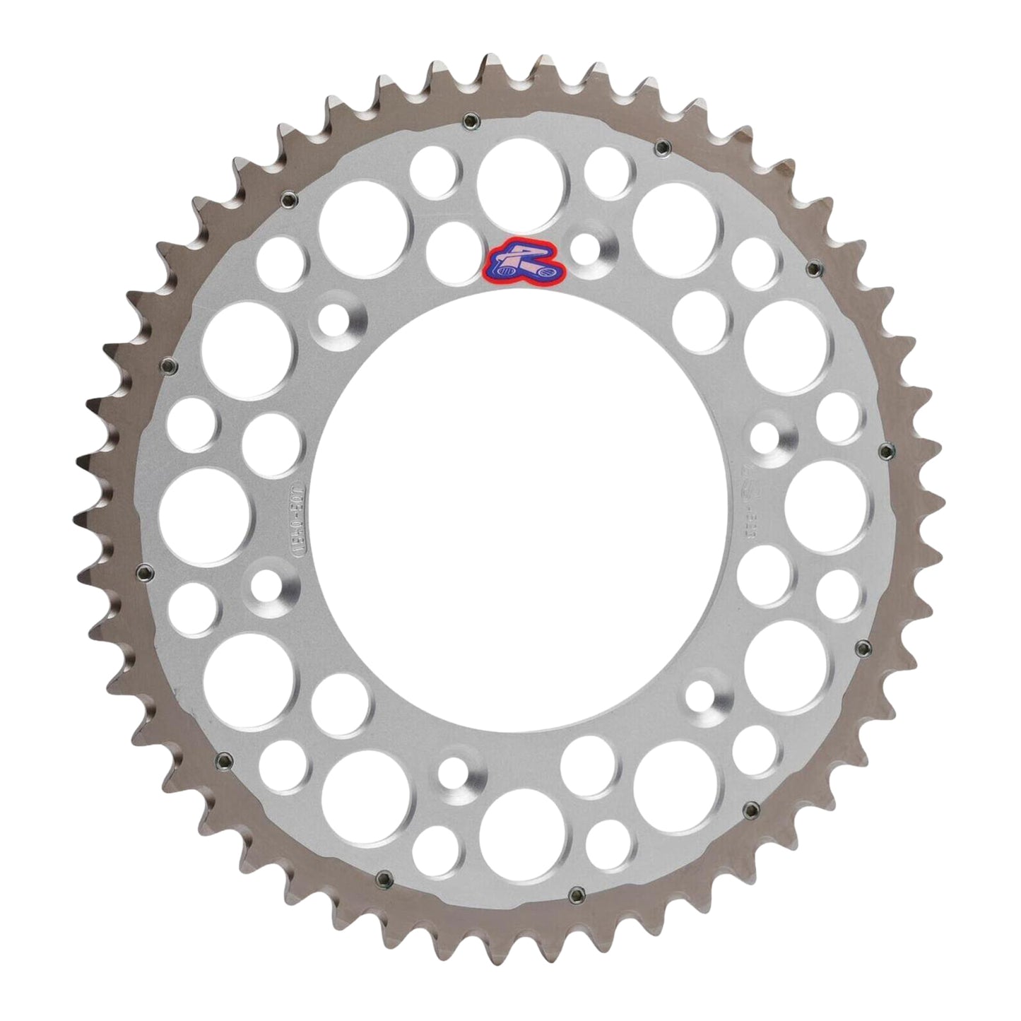 Renthal Sprocket Twinring Silver 47T Bi-metal Grooved Packaged