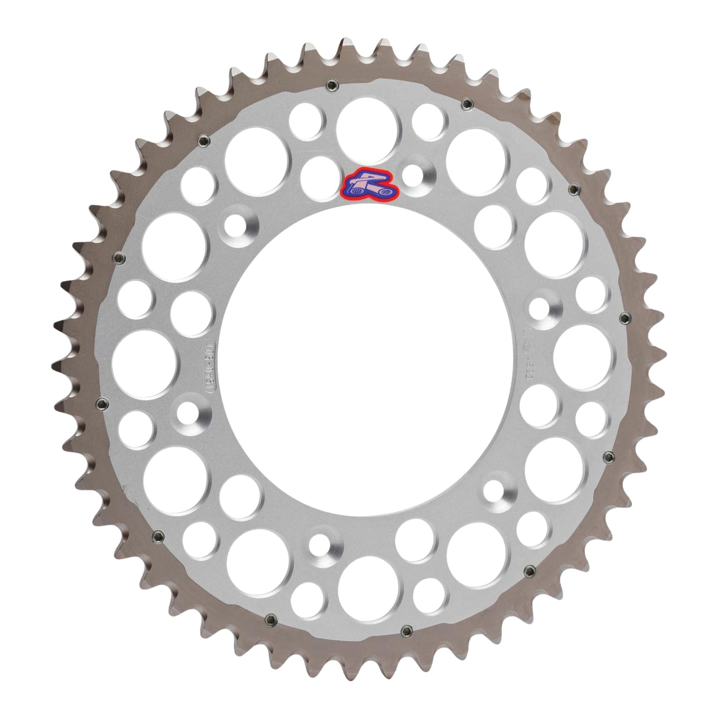 Renthal Sprocket Twinring Silver 48T Bi-metal Grooved