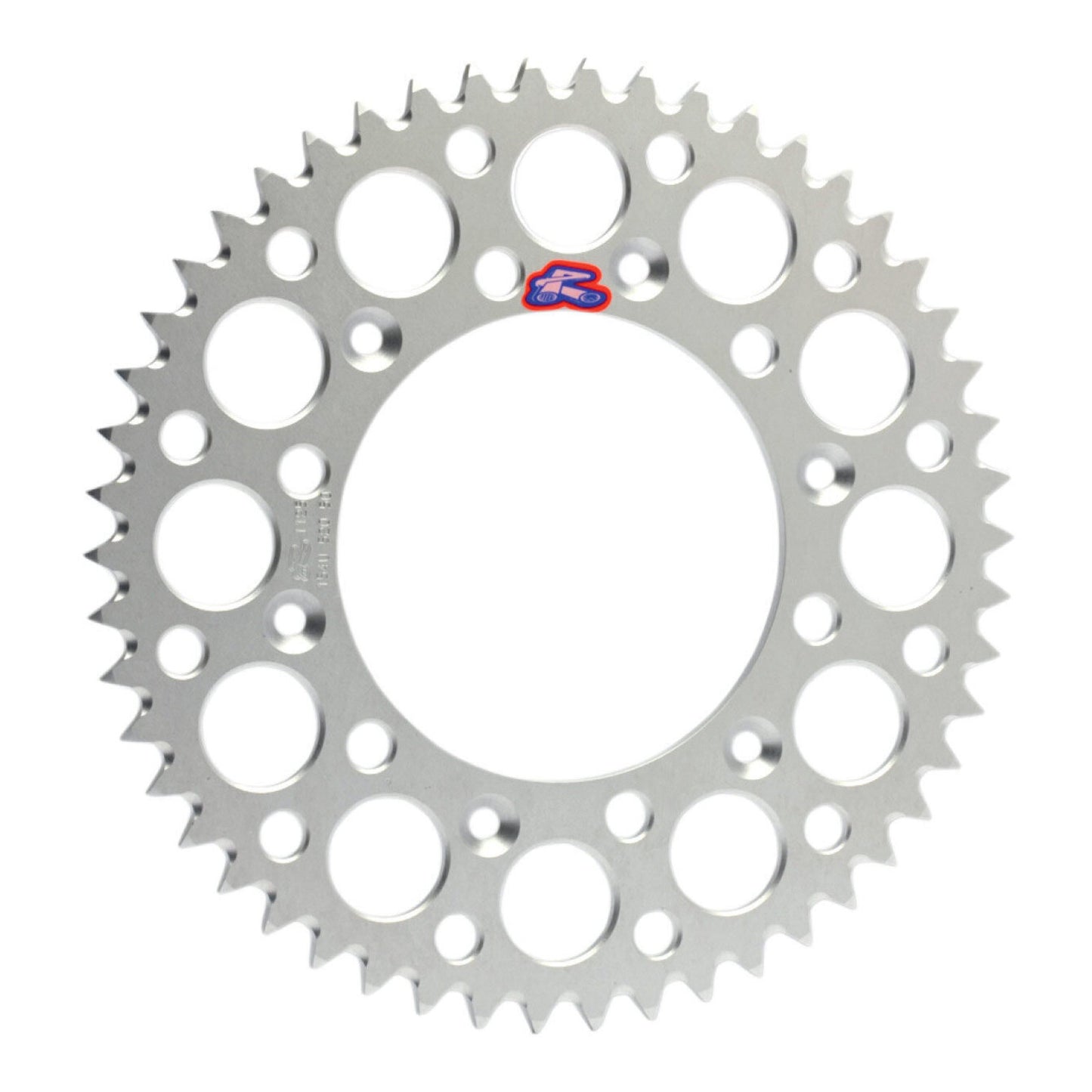 Renthal Sprocket Rear Silver 53T Alloy 7075 T6 Grooved Kawasaki