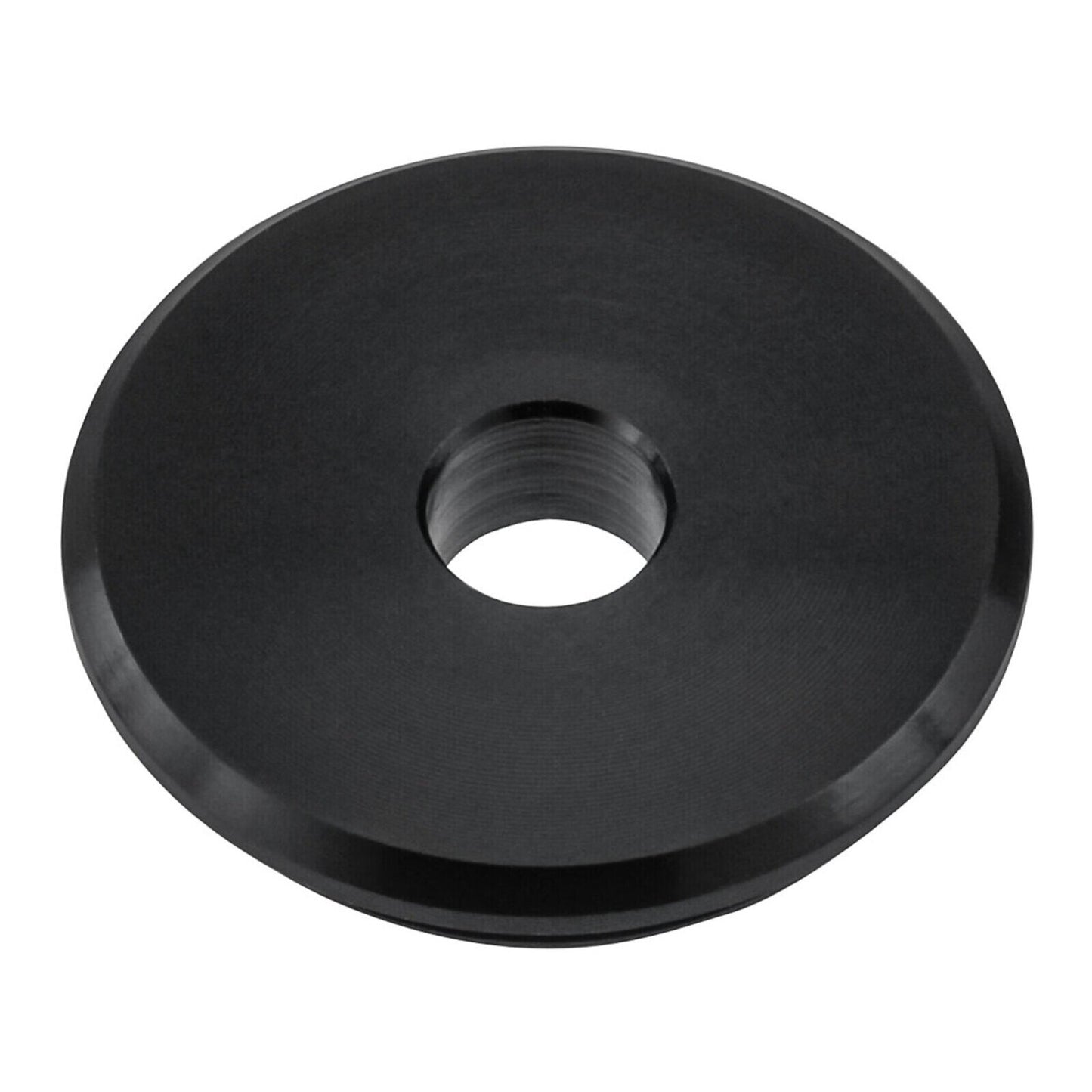 Zeta Aluminium Throttle Tube Replacement End Plug with O-Ring - Black