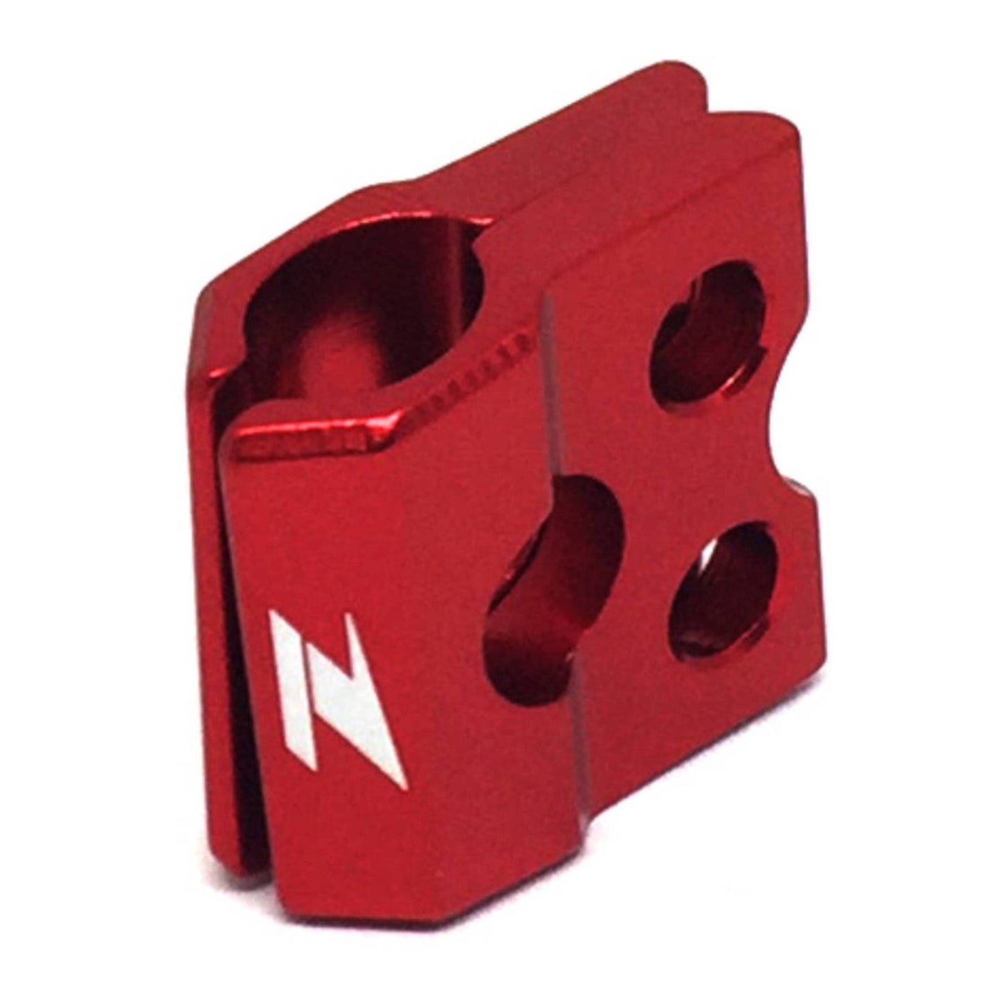 Zeta F-Brake Line Clamp Kawasaki KXF/KLX, Suzuki RM/RMZ - Red