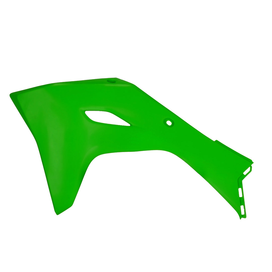 Acerbis KXF Radiator Scoops Green OEM KXF450 2019-23