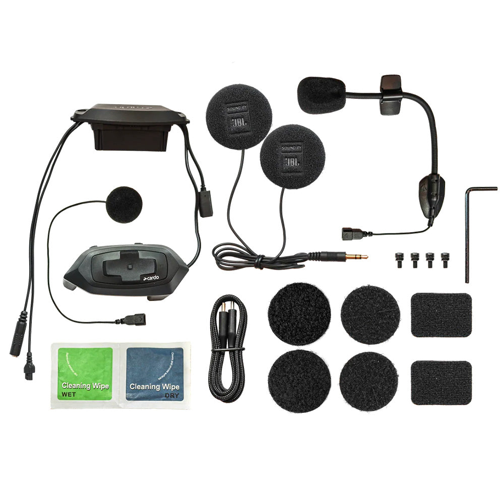 CARDO Bluetooth Intercom - HJC 4X - in the box