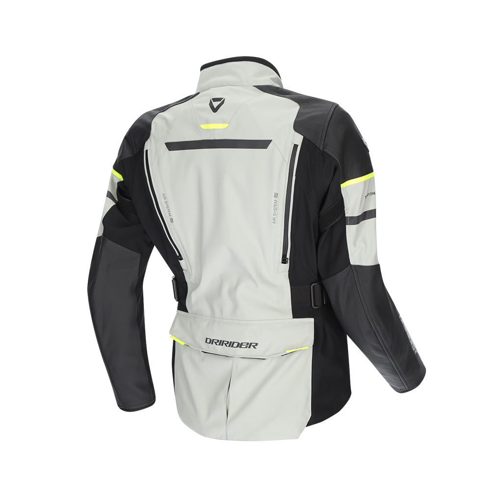 Dririder Nordic Evo Ladies Jacket - Light Grey/Hi-