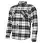 ARGON HATCHET FLANNO - Black White