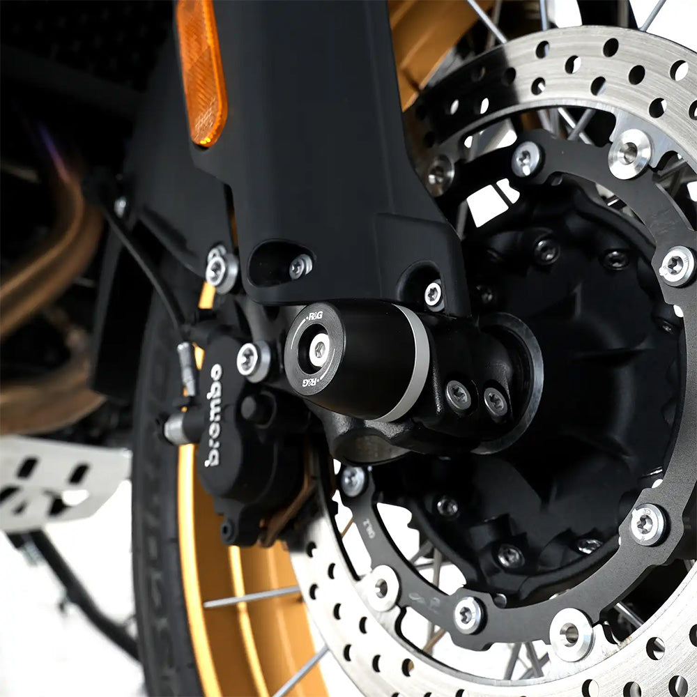 APEX Fork Protectors Black (BMW F900GS 24-) R&G