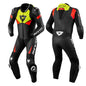Argon 2 One Piece Race Suit Black-Neon Yellow