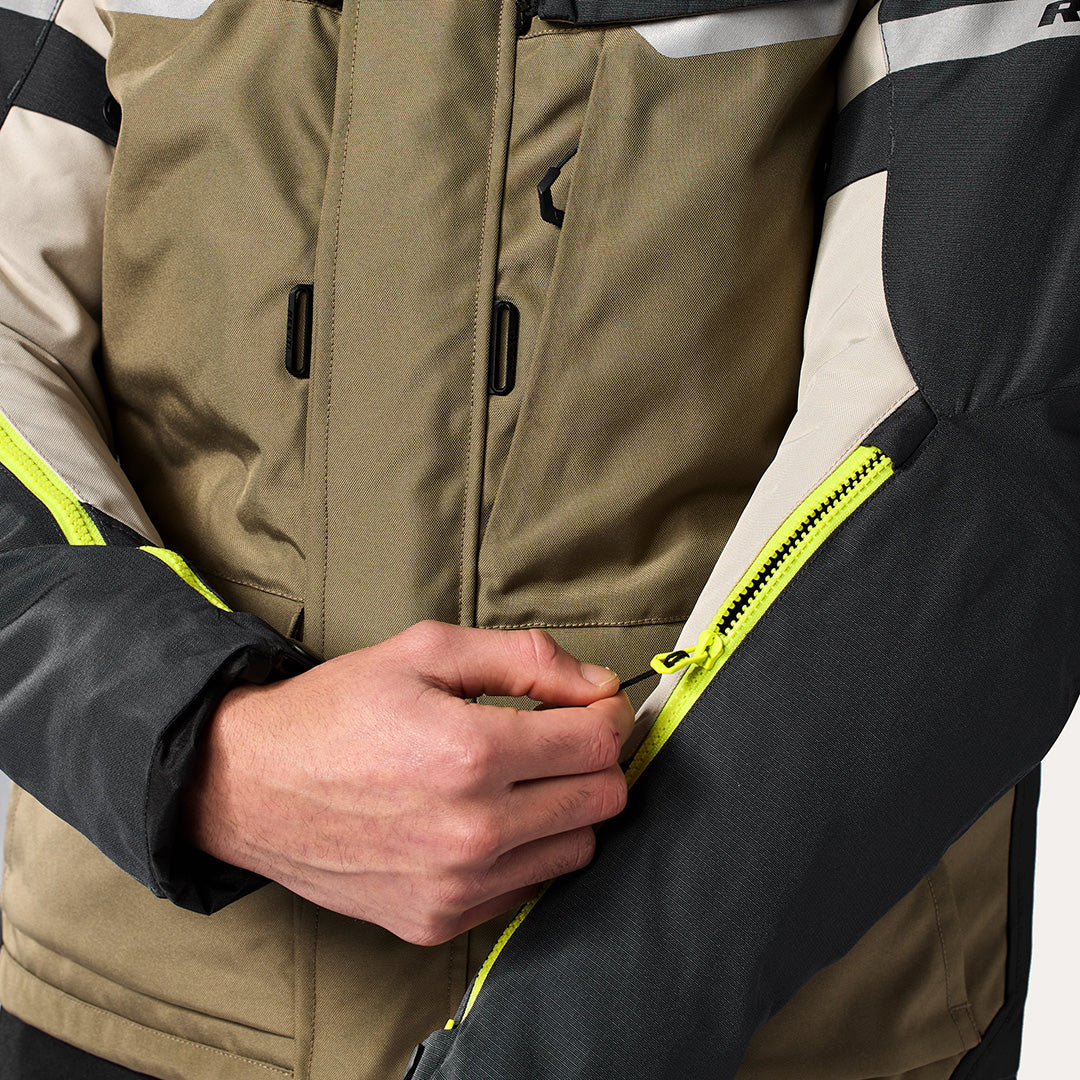 Jacket Outback 4 H2O - Green Anthracite f