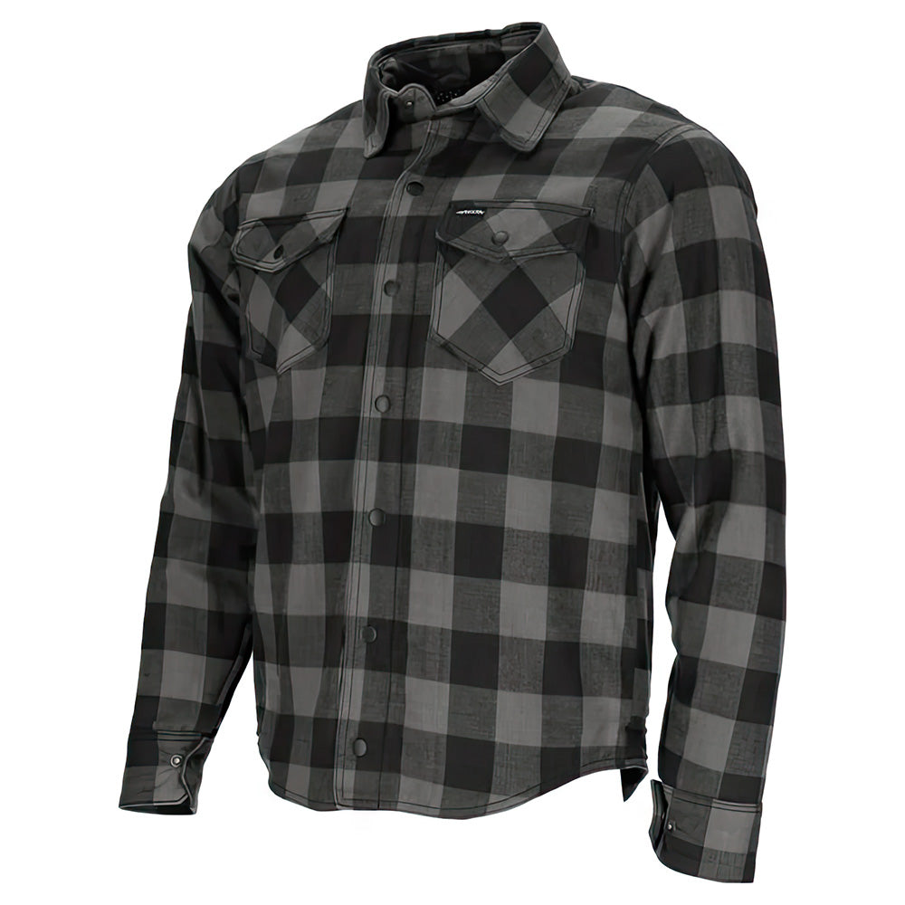 ARGON HATCHET FLANNO - Black Grey