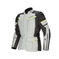 Dririder Nordic Evo Ladies Jacket - Light Grey/Hi-Vis