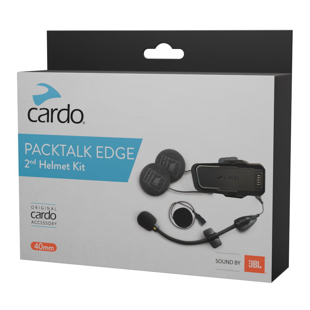 Cardo Packtalk Edge / Pro 2nd Helmet Kit with Sound by JBL