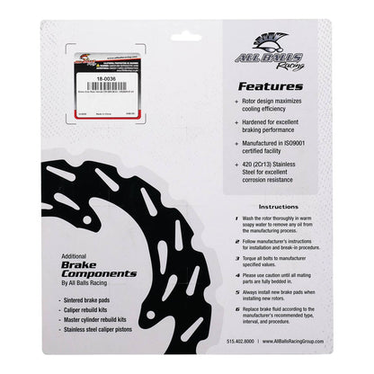 Brake Disc 18-0036