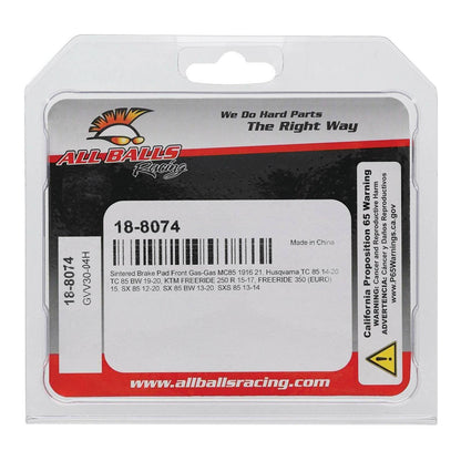 Sintered Brake Pad Set 18-8074