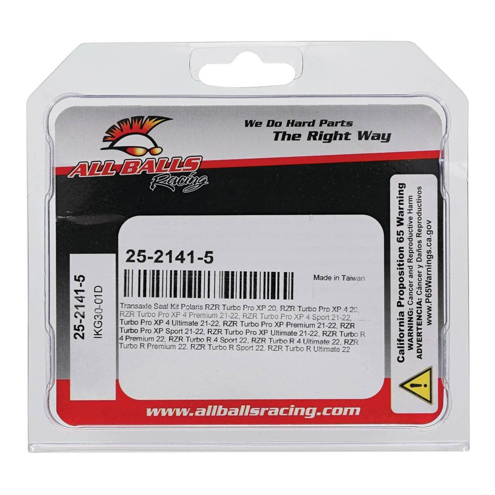 Transaxle Seal Kit 25-2141-5