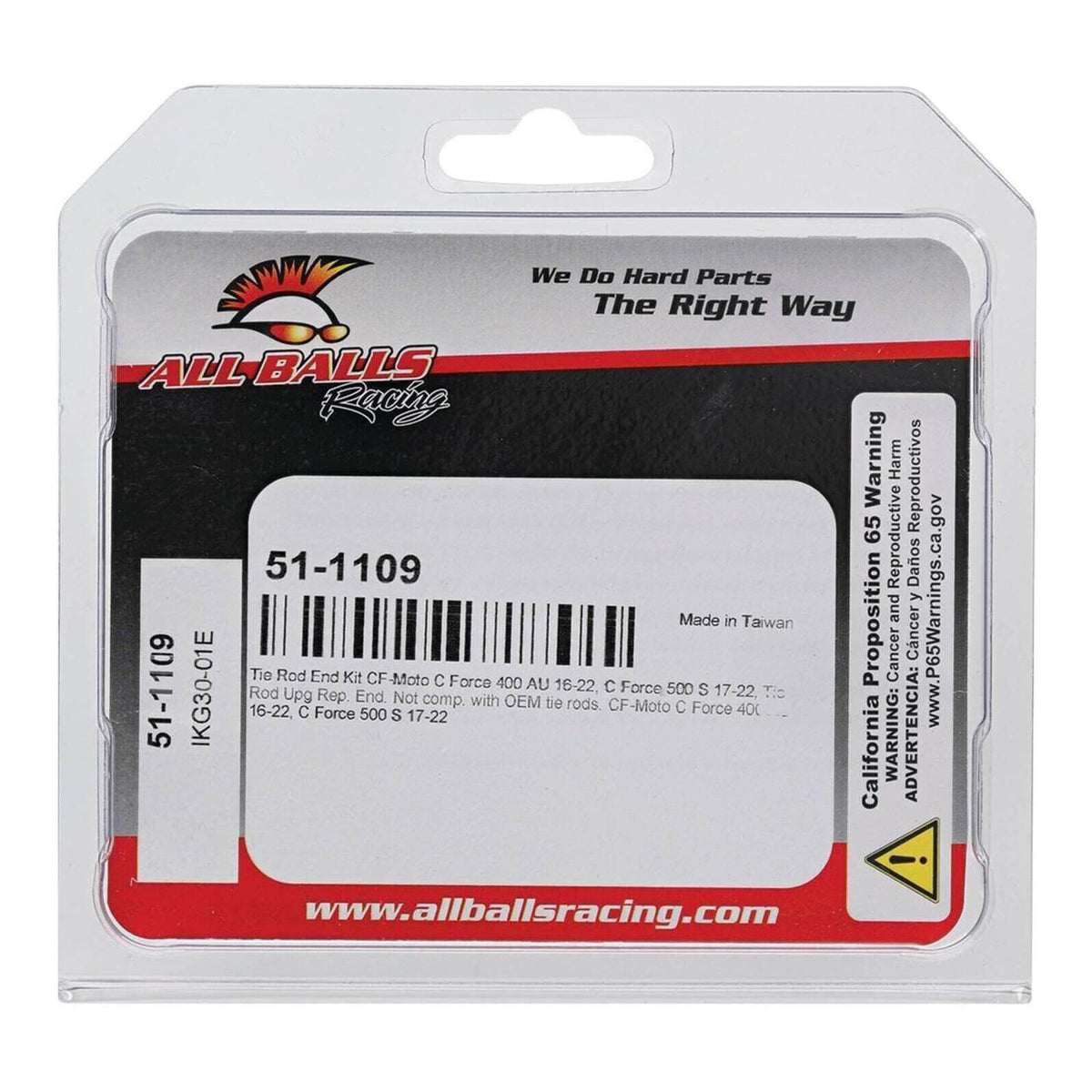 Tie Rod End Kit 51-1109