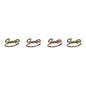 All Balls Racing Fuel Hose Clamp Kit - 10.8mm Wire (4 Pack)