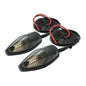 DRC 586 LED Flasher Lights (12V / Smoke / Pair)