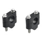 Zeta Bar Rise Kit - Height 19mm, 22.2mm Bar - Black