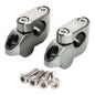 Zeta Bar Rise Kit Offset: 20mm Height: 26mm 22.2mm Bar - Ti-Colour