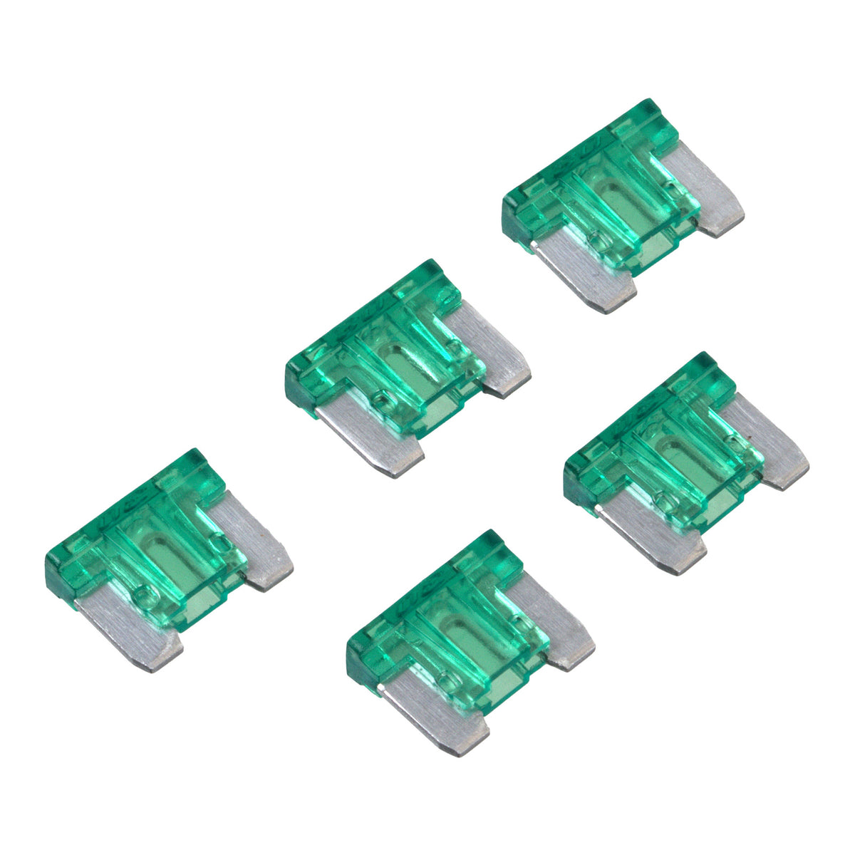 Fuse 30A ATC Low Profile Blade - Green (Packet of 5)