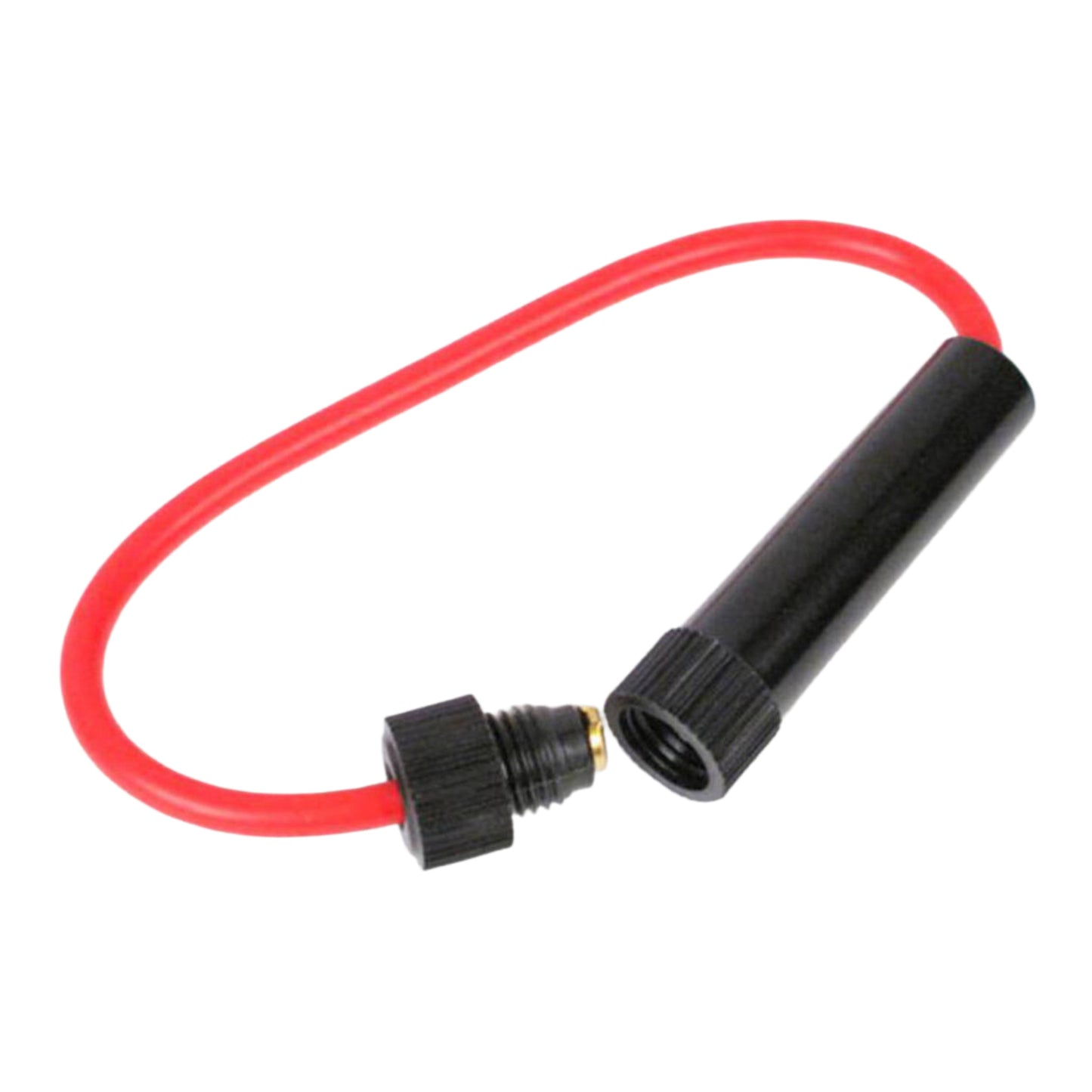 Whites Fuse Holder Screw Type Black 2 Wire