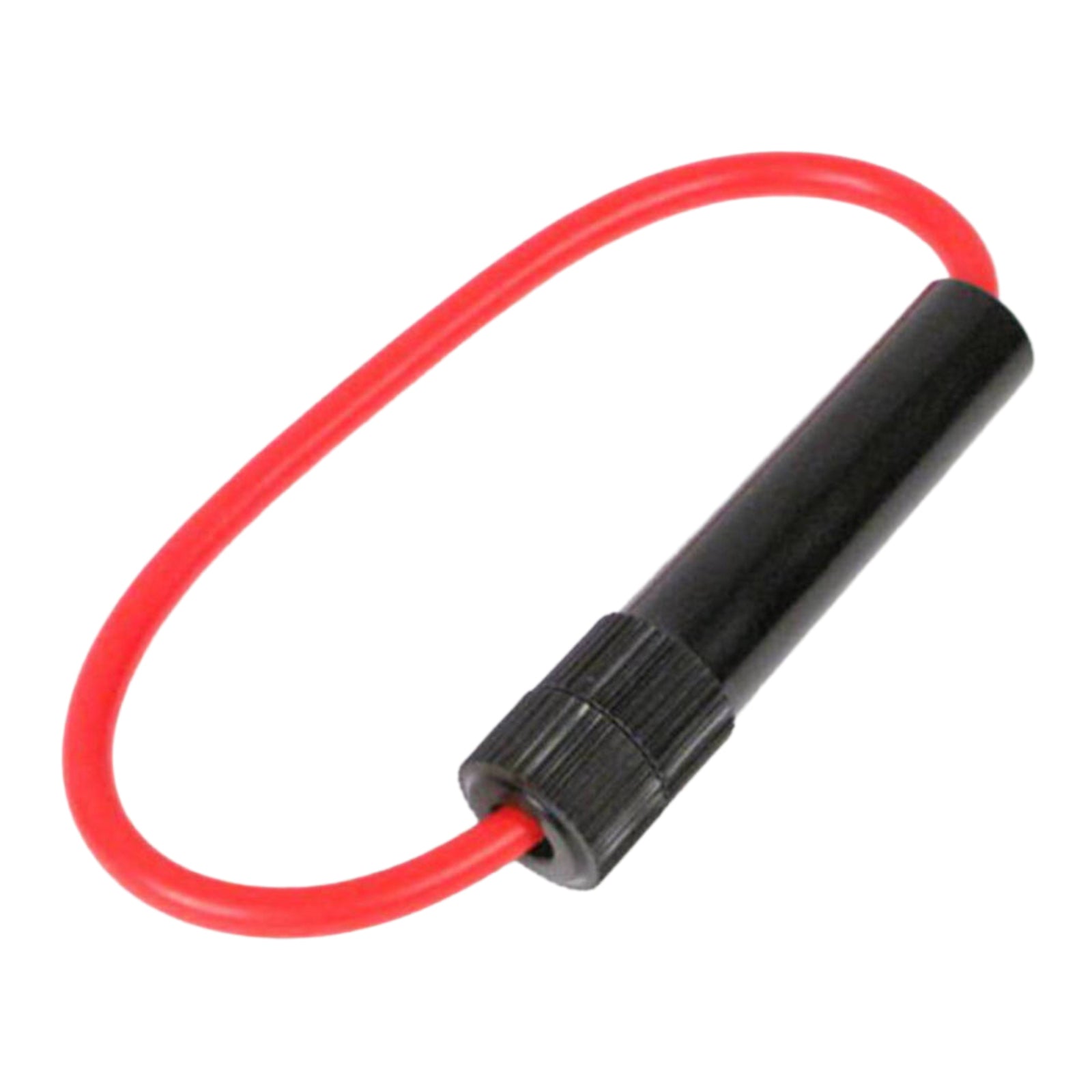 Whites Fuse Holder Screw Type Black 2 Wire