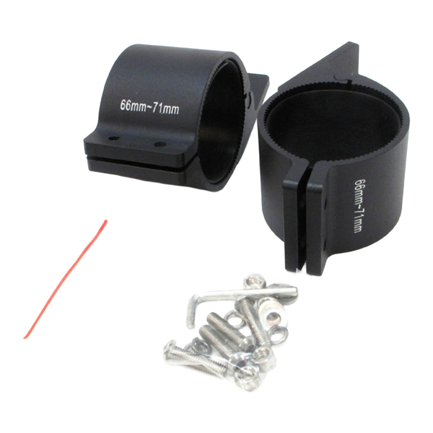 Whites LED Light Bar Brackets 2.5 Pair