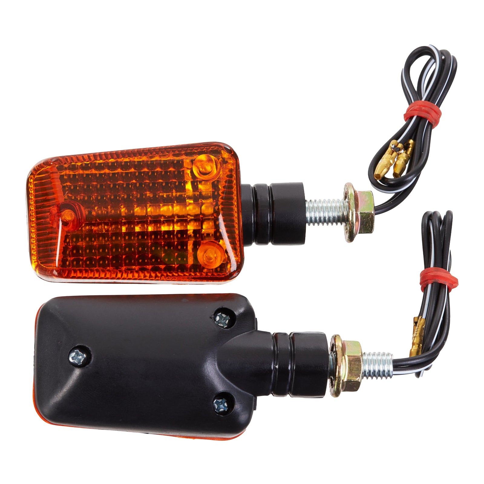 Whites Flasher Universal  Short Mount Black (Pair)