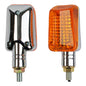 Whites Flasher Universal Short Mount Chrome (Pair)
