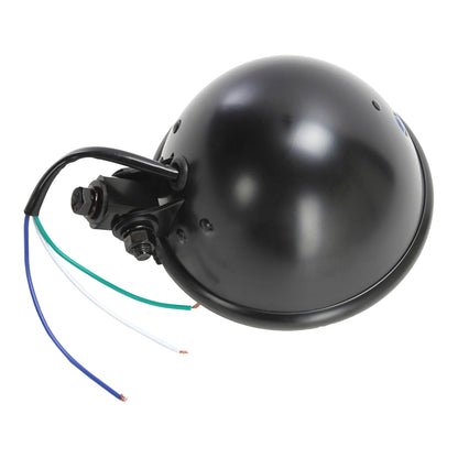 WHITES HEADLIGHT BATES 5 3/4 BTM MNT H4 60/55w BLK