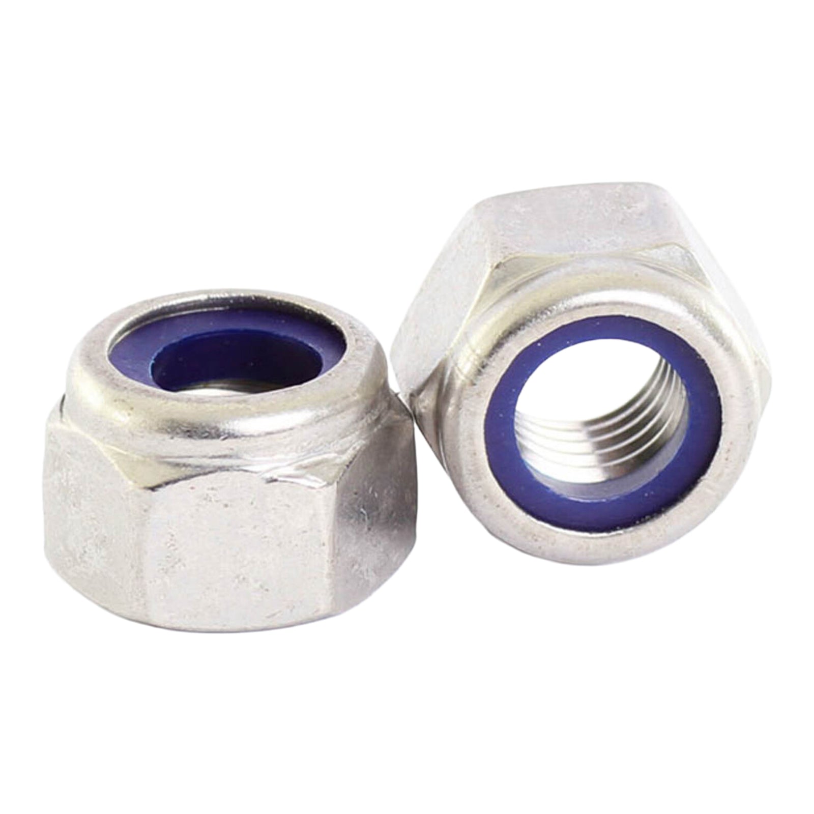 Whites Nut Nyloc Low Profile - 6 x 1.0mm (50 Pack)