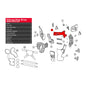 Leatt C-Frame C-Arm Aluminium - Forged Right (2XL)
