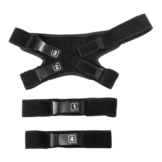 Leatt Strap Kit All C-Frame Carbon (Pair) (L/XL)