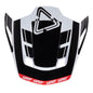 Leatt 7.5 Helmet Peak - Black / White