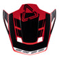 Leatt 7.5 Helmet Peak - Red