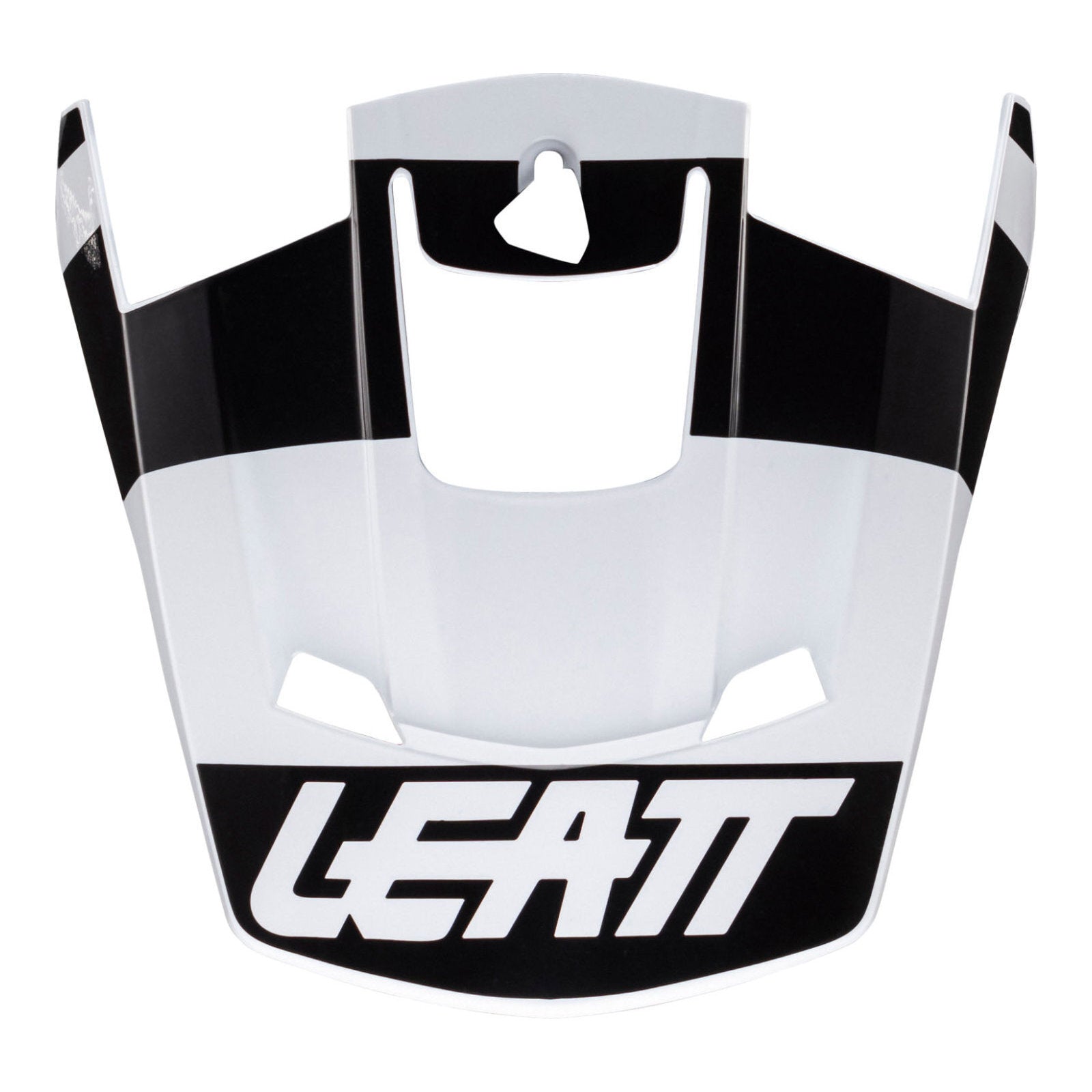 Leatt 3.5 Junior Helmet Peak - Black / White (Junior/XS/2XL)