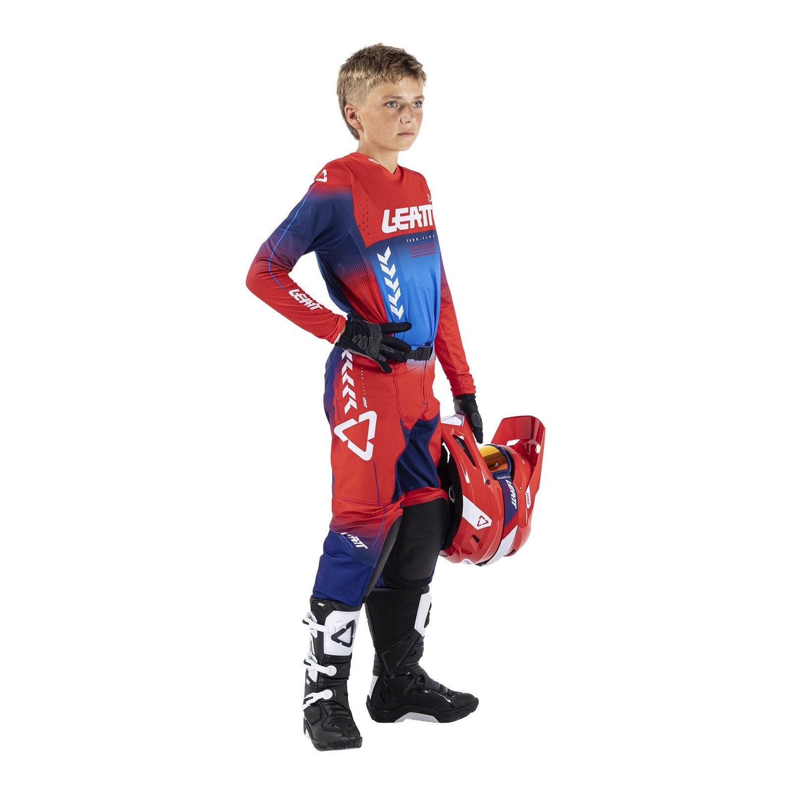 Leatt 2026  4.5 Pant - Royal Blue / Red