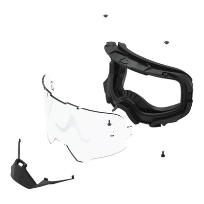 Leatt 6.5 Velocity Goggle Cryztal Iriz - White / Prisma 60%