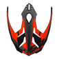 LS2 MX701 Alter Helmet Peak - Matte Black Fluo Orange