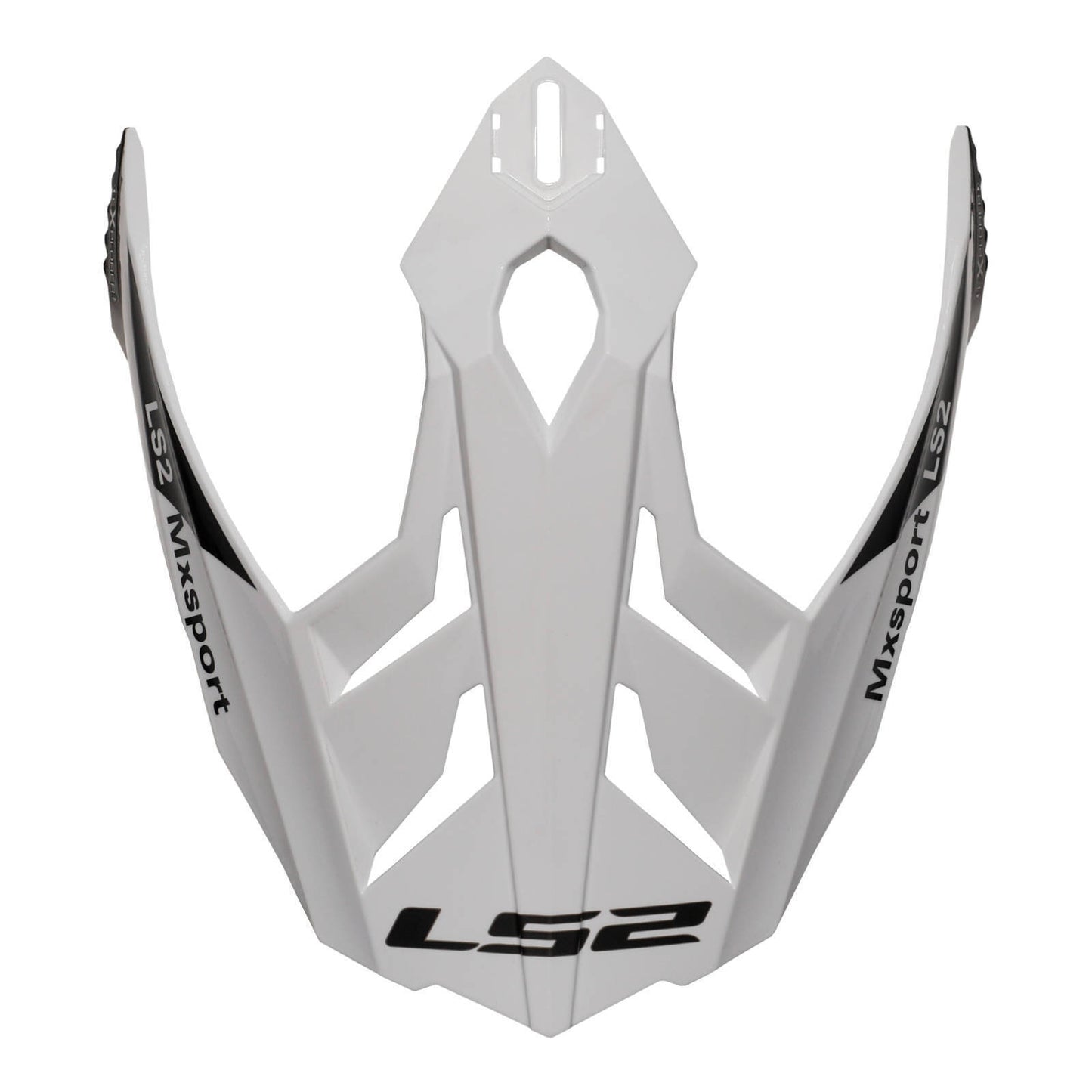 LS2 MX701 Frontier Helmet Peak - Gloss Black / Blue