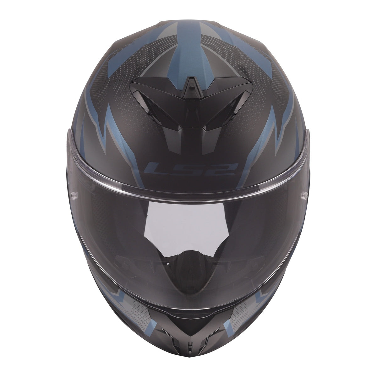 LS2 FF820 Rapid III Xtrem Helmet - Black / Blue Petrol
