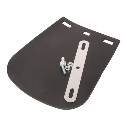 Whites Mud Flap - Black PVC (Small)