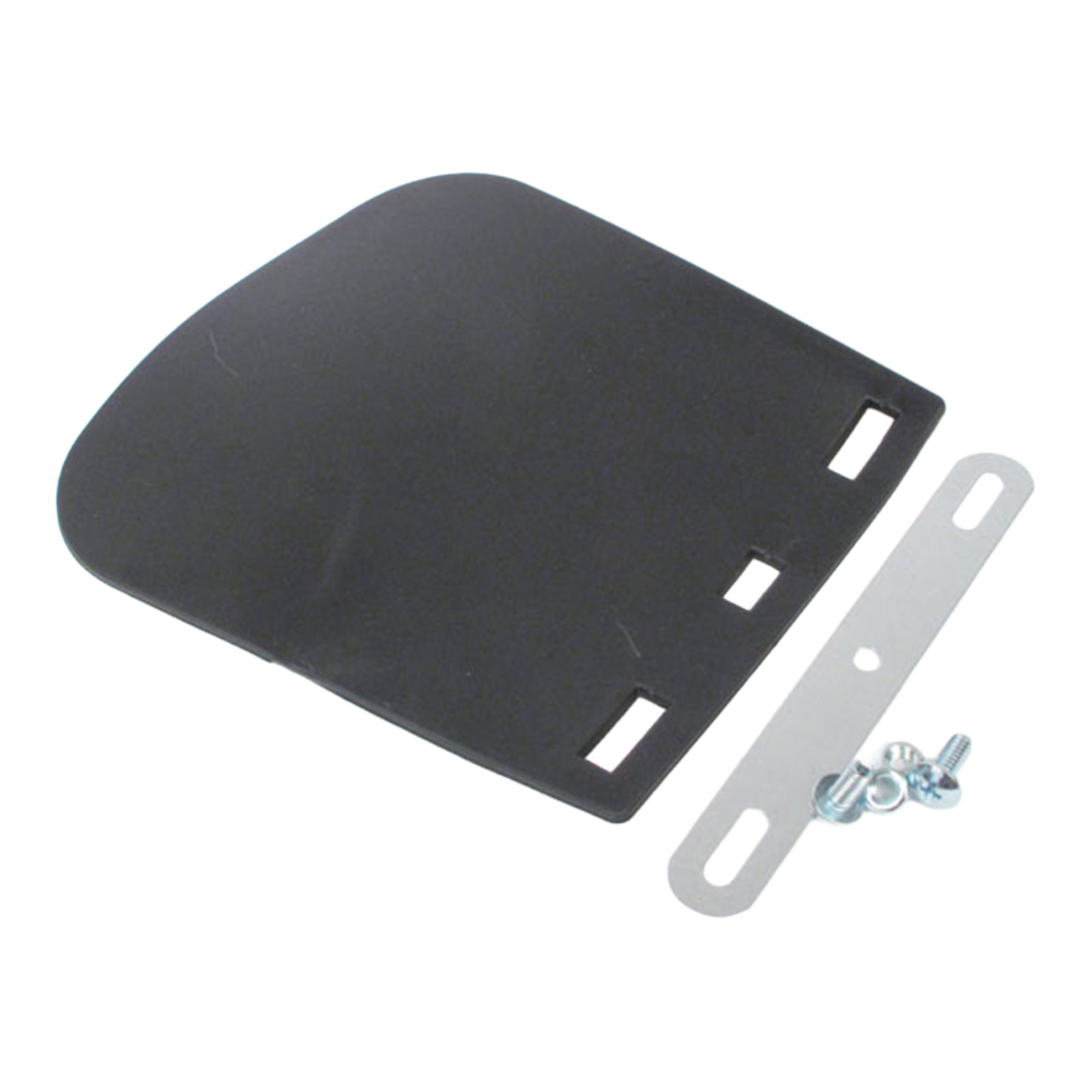 Whites Mud Flap - Black PVC (Small)