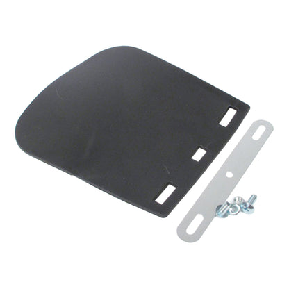Whites Mud Flap - Black PVC (Small)